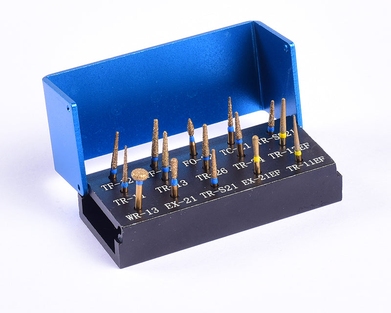 Anterior Crown And Bridge Preparation Kit (15 pcs)
