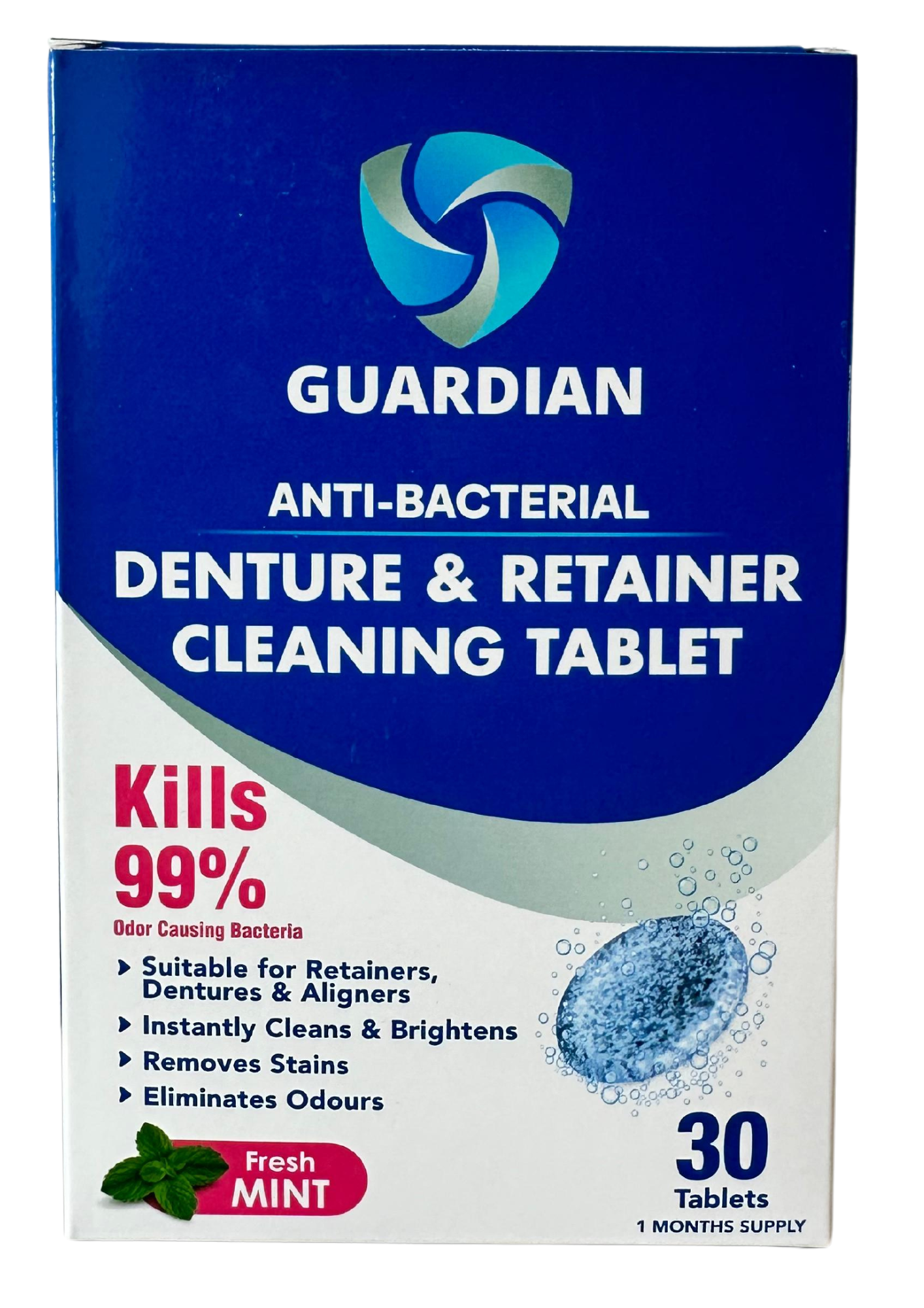 Denture and Retainer Cleaning Tablets