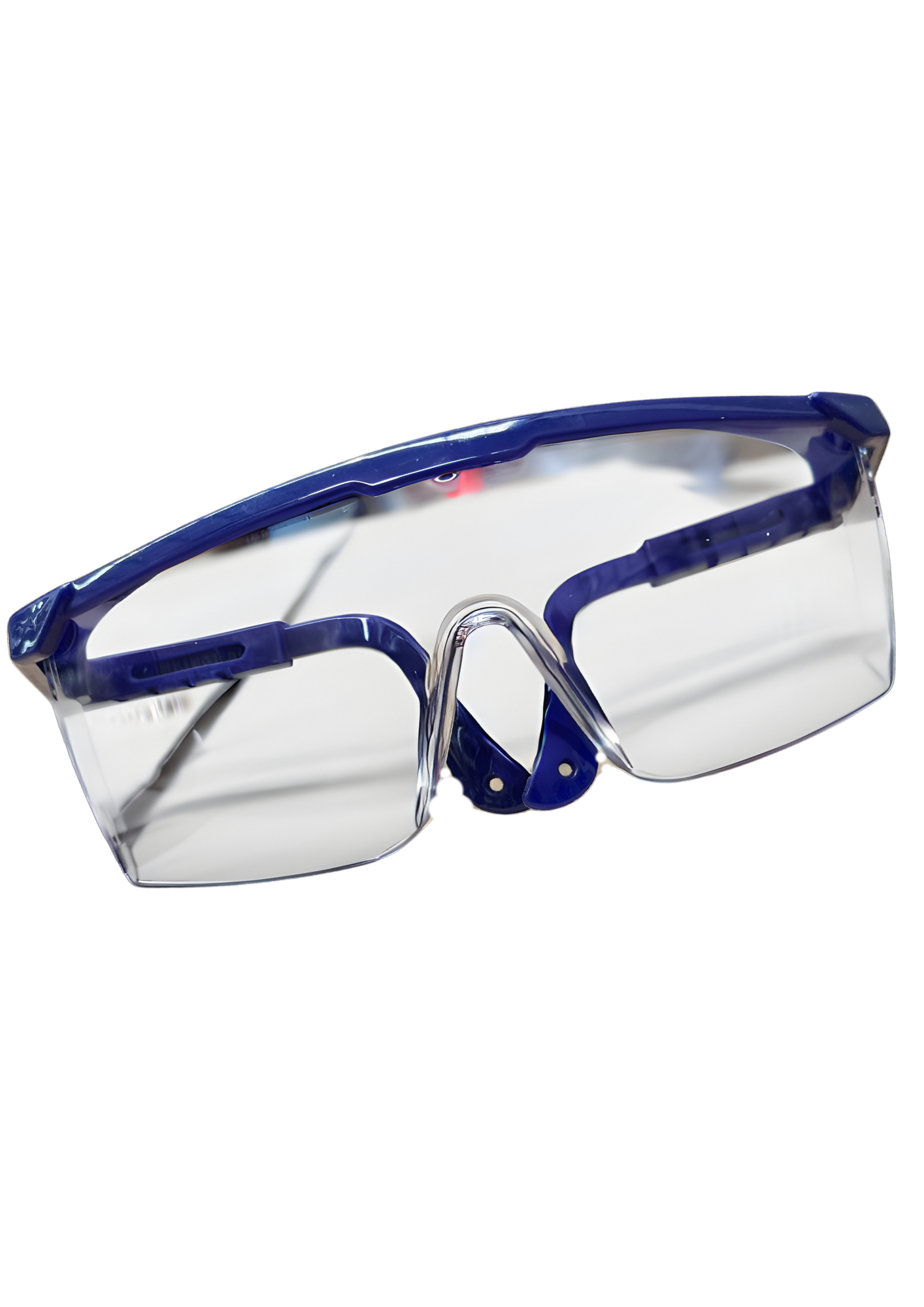 Safety Glasses Blue Frame Anti-Fog