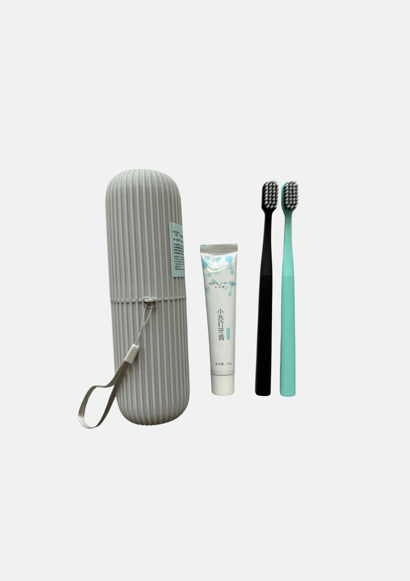 Sakura Soft BristledTravel Bucket with PP Handle Toothbrushes & Toothpaste (S905)